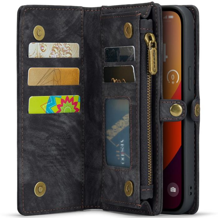 Bild 2, CASEME iPhone 16 Pro Max Fodral Multifunktionell Svart