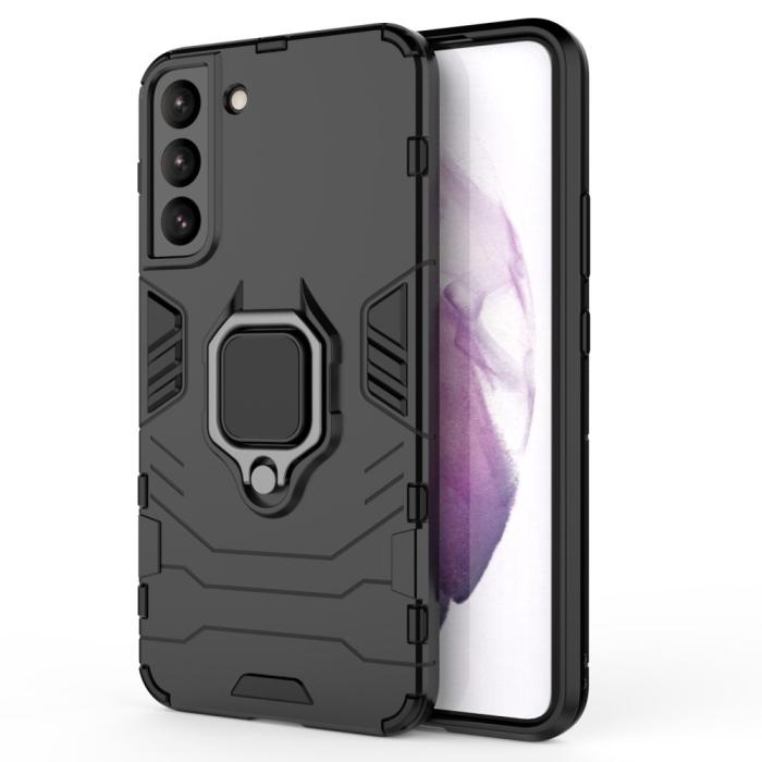 Bild 2, Samsung Galaxy S22 Plus Skal Ring Hybrid Armor Svart