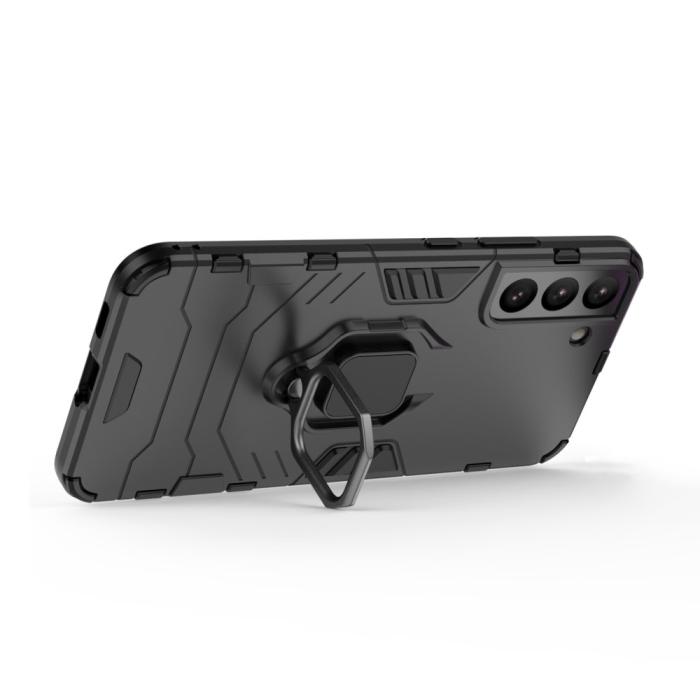 Bild 4, Samsung Galaxy S22 Plus Skal Ring Hybrid Armor Svart