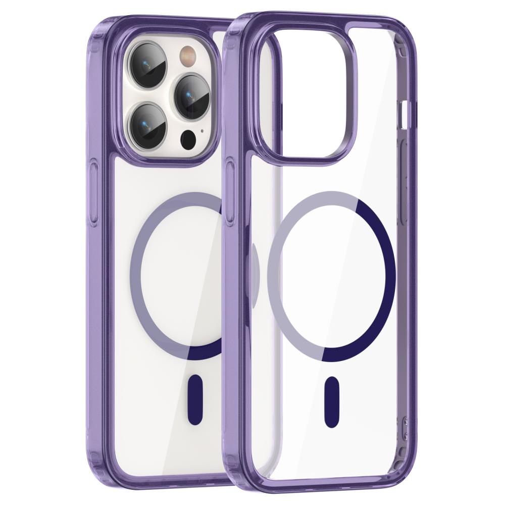 ColorPop iPhone 14 Pro Skal CH MagSafe Transparent/Lila