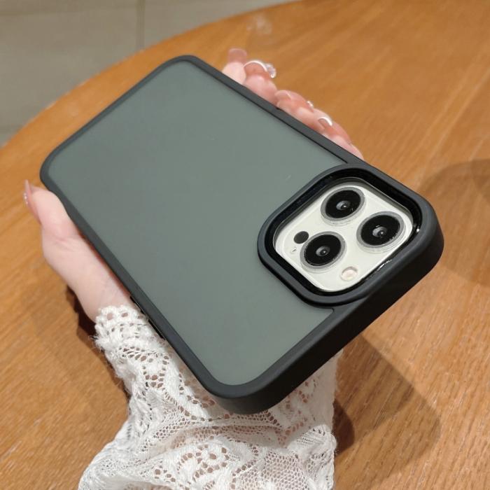 Bild 2, iPhone 15 Pro Skal Classic Hybrid Matt Svart