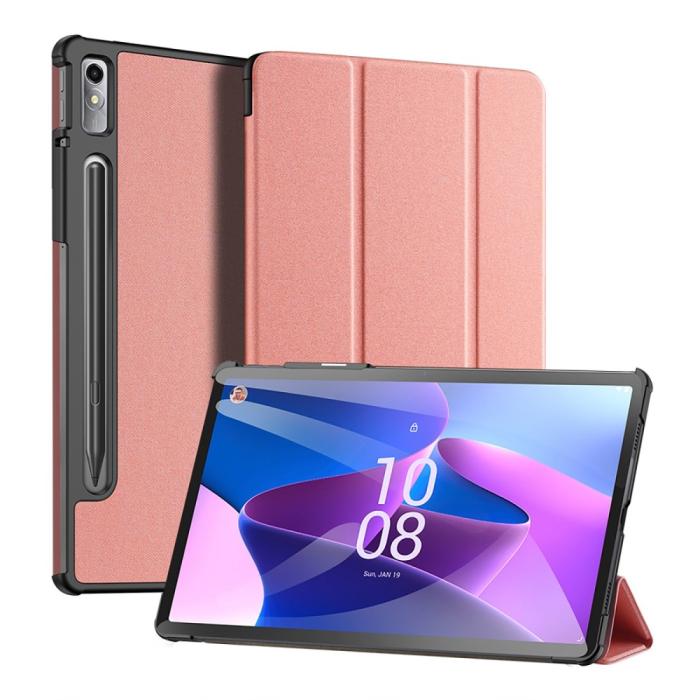 Bild 1, DUX DUCIS Lenovo Tab P11 Pro Gen 2 Fodral DOMO Tri-Fold Roséguld