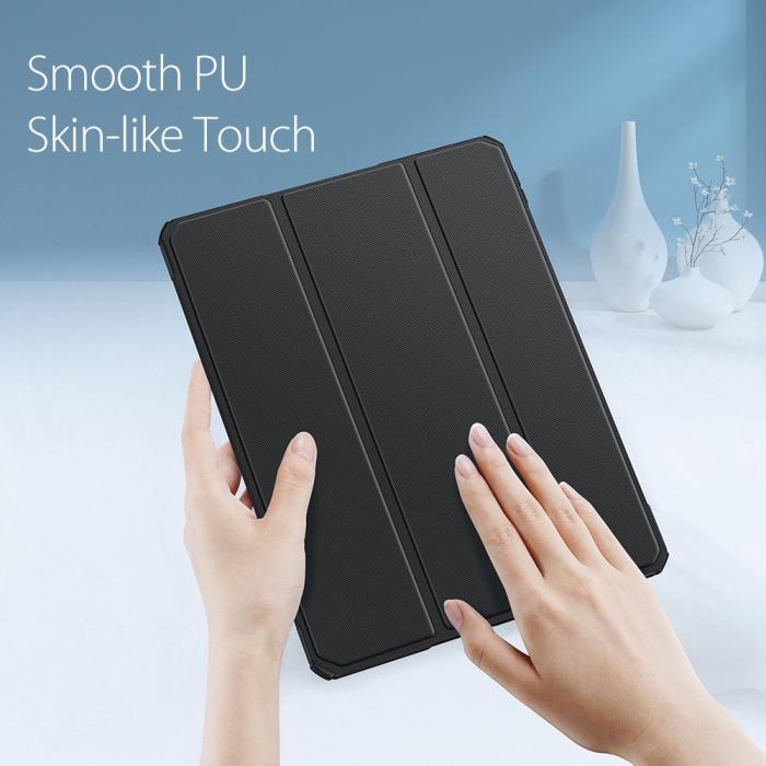 Bild 3, DUX DUCIS iPad Pro 12.9 Fodral TOBY Tri-Fold Pennhållare Svart