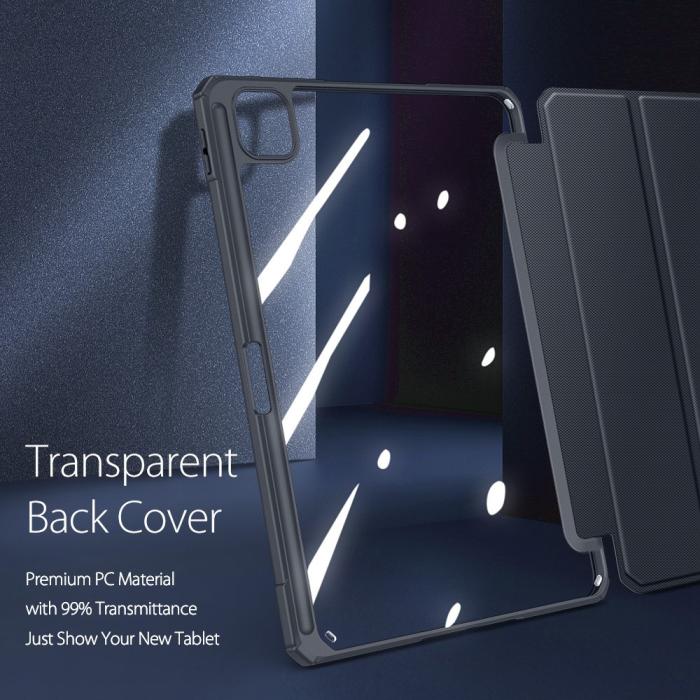 Bild 4, DUX DUCIS iPad Pro 12.9 Fodral TOBY Tri-Fold Pennhållare Svart