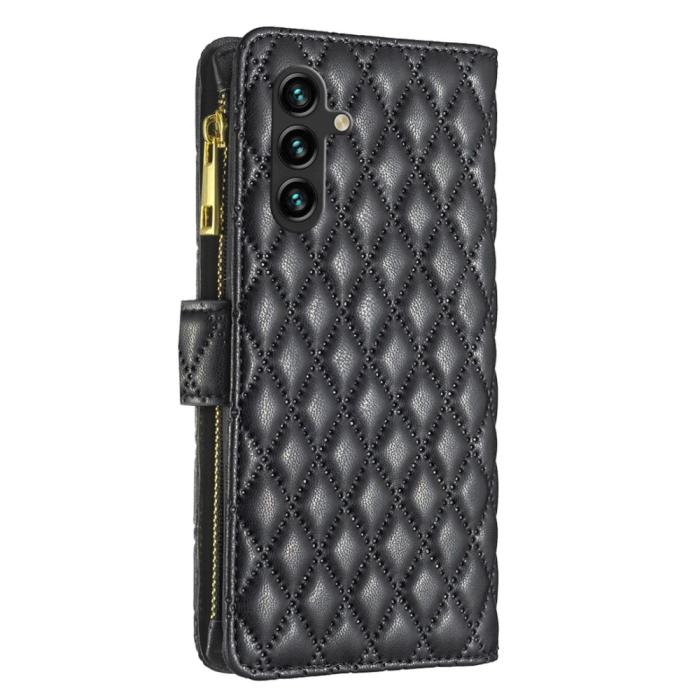 Bild 6, Samsung Galaxy A35 5G Fodral Diamond Multifunktionell Svart