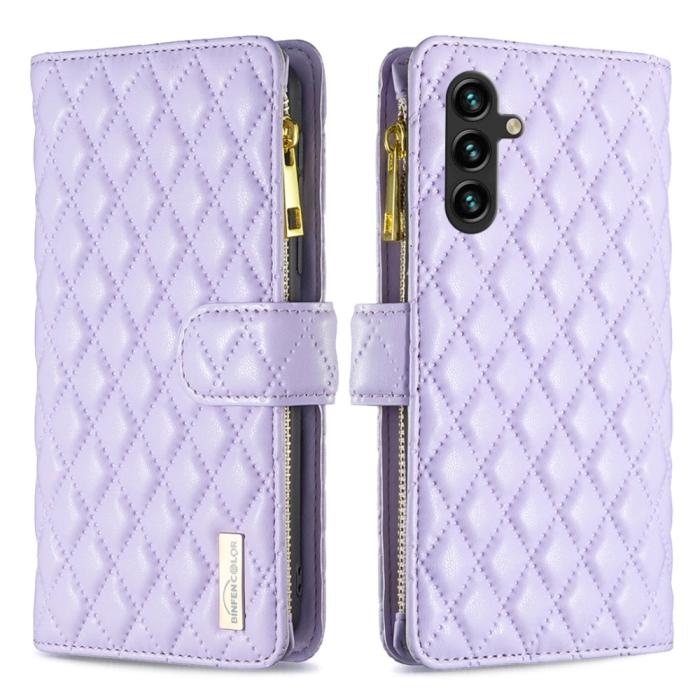 Bild 1, Samsung Galaxy A35 5G Fodral Diamond Multifunktionell Lila