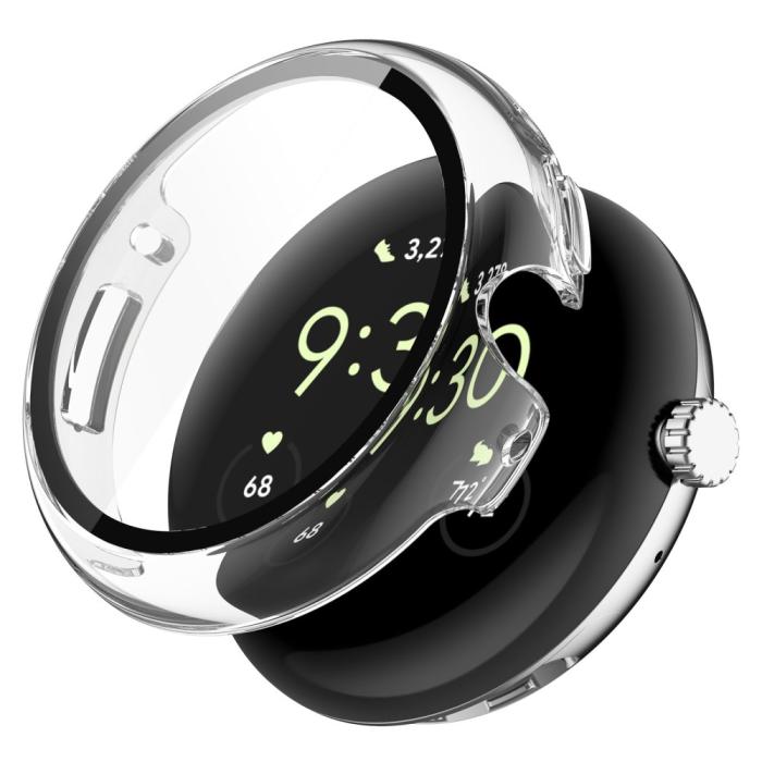 Bild 1, Google Pixel Watch / Watch 2 Skal Med Härdat Glas Transparent