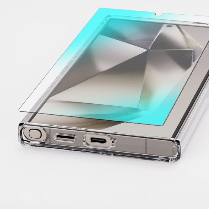 Bild 2, Whitestone Galaxy S24 Ultra 2-PACK Skärmskydd UV DOME