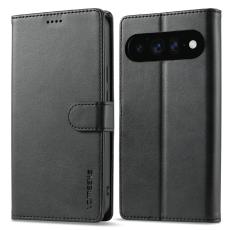 LC.IMEEKE Google Pixel 11 Pro XL Fodral L&auml;der Svart