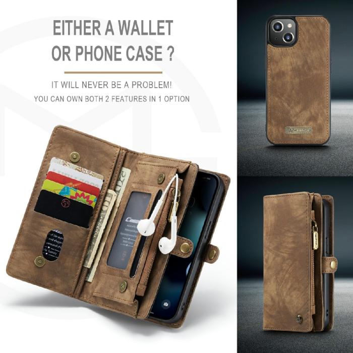 Bild 3, CASEME iPhone 13 Fodral/Skal Magnet 2in1 Multifunk