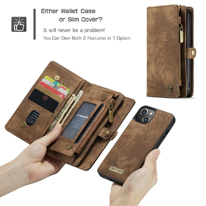 Bild 5, CASEME iPhone 13 Fodral/Skal Magnet 2in1 Multifunk
