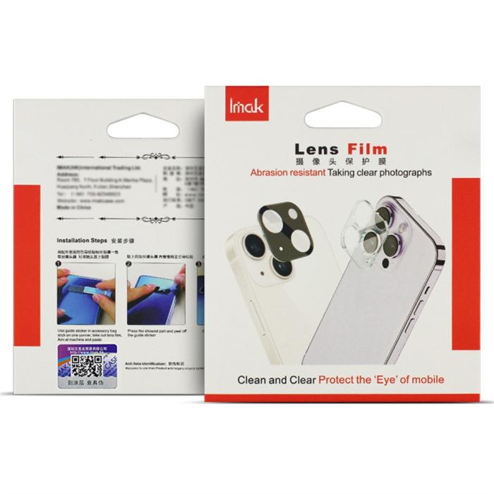 Bild 5, IMAK Xiaomi Redmi 14C 2-PACK Linsskydd Härdat Glas Transparent