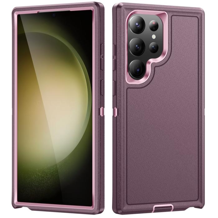 Bild 1, Galaxy S24 Ultra Skal Xtreme Shockproof Hybrid Lila/Rosa