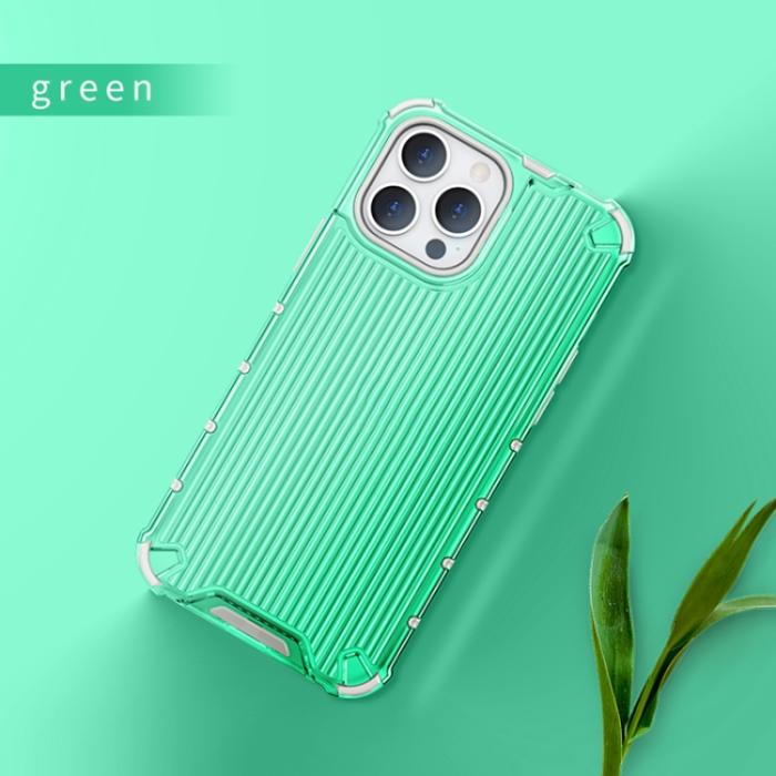 Bild 2, iPhone 13 Pro Max Skal Shockproof Resväska Design Grön