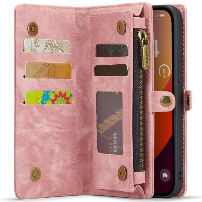 Bild 2, CASEME iPhone 16 Pro Max Fodral Multifunktionell Rosa