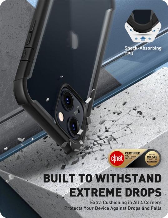 Bild 5, Supcase iPhone 15 Plus / 14 Plus Skal Iblsn Ares Svart