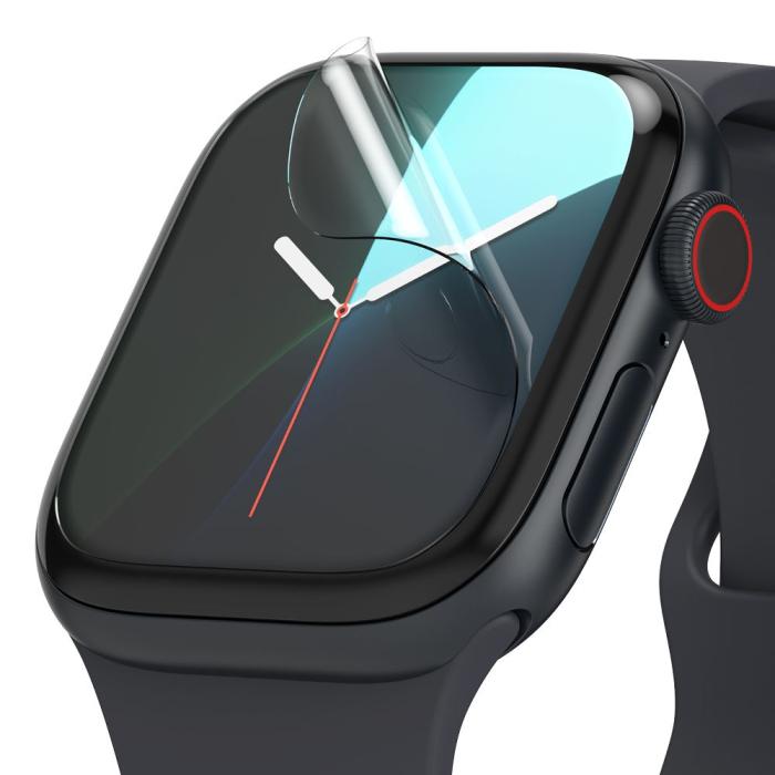 Bild 2, Ringke Apple Watch 11/10 46 mm 3-PACK Skärmskydd DualEasy