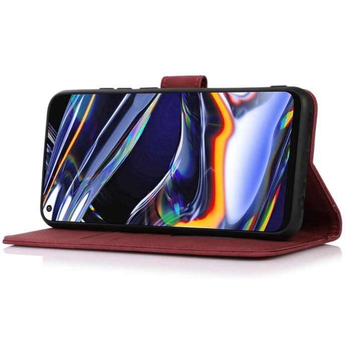 Bild 2, KHAZNEH Motorola Moto G32 Fodral Läder Röd