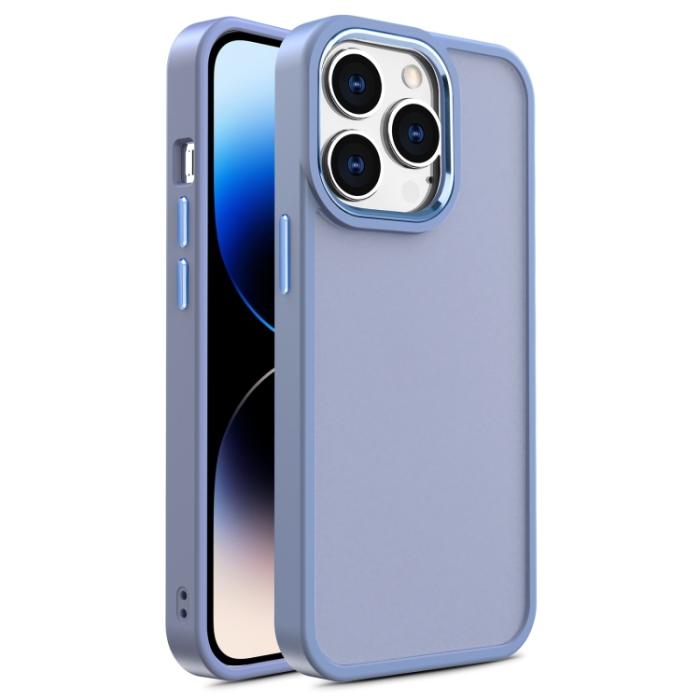 Bild 1, iPhone 15 Pro Skal Classic Hybrid Matt Blå