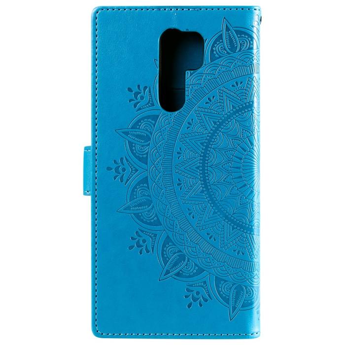 Bild 4, Xiaomi Redmi 9 - Mandala Fodral - Blå