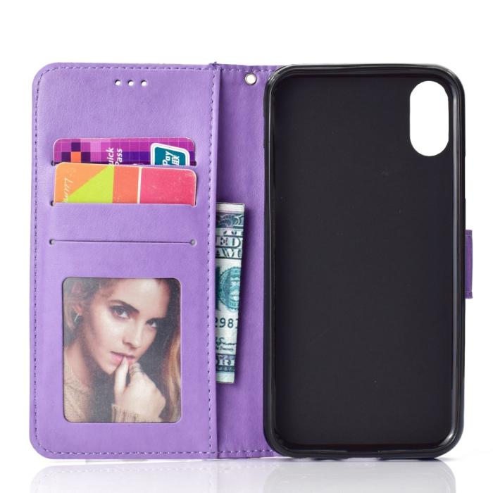 Bild 4, Xiaomi Redmi 9A - Mandala Fodral - Lila