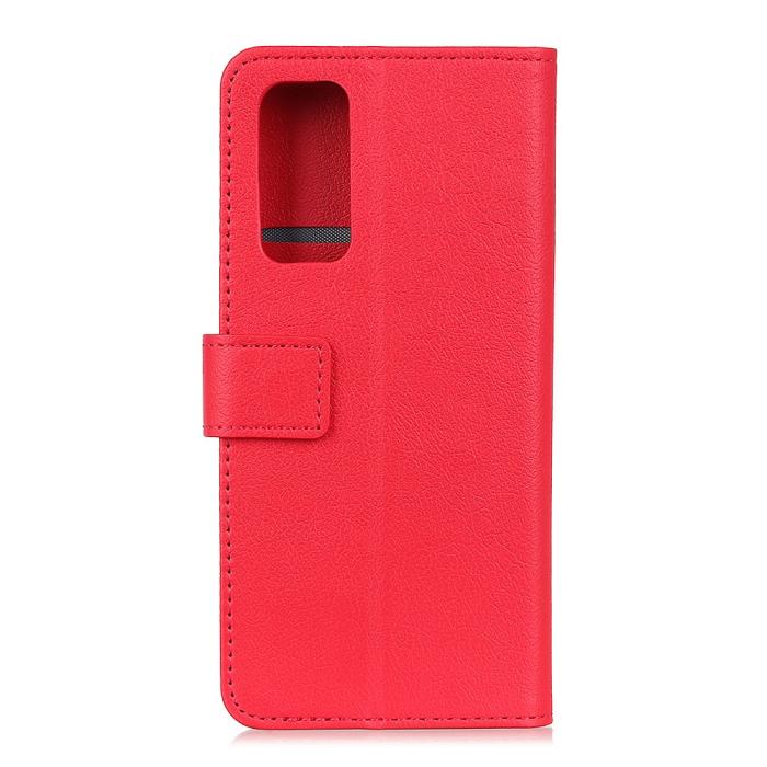 Bild 2, Xiaomi Mi 10T / 10T Pro - Plånboksfodral - Röd