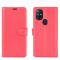 OnePlus Nord N10 5G - Litchi Fodral - Röd