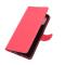 OnePlus Nord N10 5G - Litchi Fodral - Röd