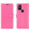 OnePlus Nord N10 5G - Litchi Fodral - Rosa