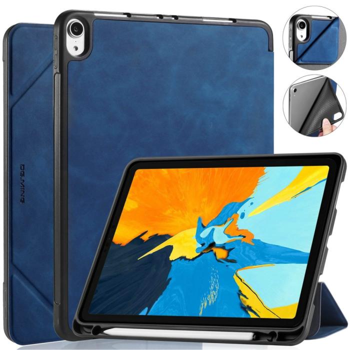 Bild 1, DG.MING iPad Air 2025-2020/Pro 11 2018 Fodral Pennhållare
