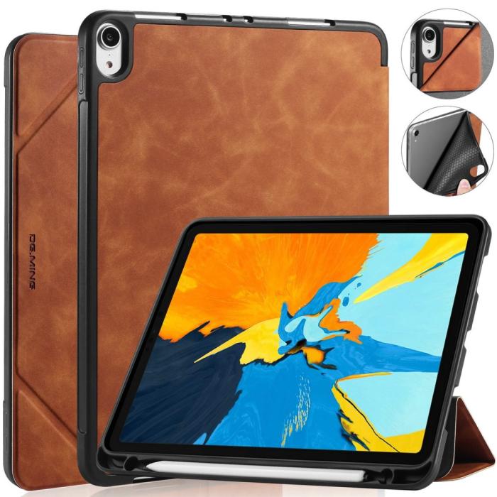 Bild 1, DG.MING iPad Air 2025-2020/Pro 11 2018 Fodral Pennhållare