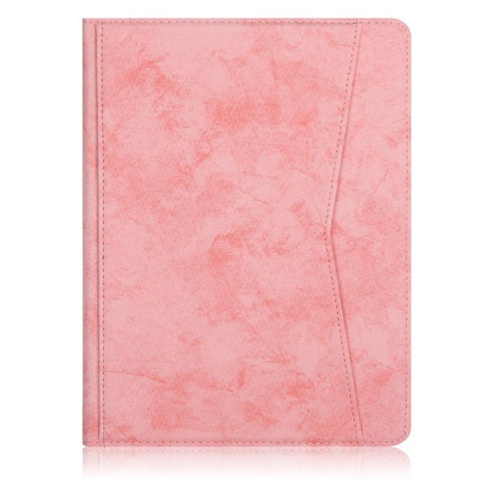Bild 2, iPad Air 2020/2022 Fodral Med Frontficka Och Pennhållare Rosa