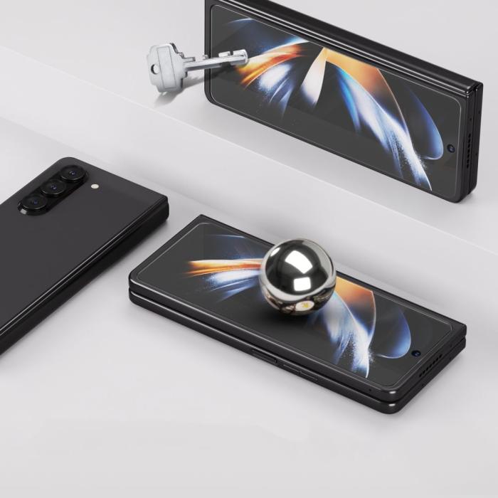 Bild 2, Whitestone Galaxy Z Fold 5 2-PACK Skärmskydd DOME UV Glass