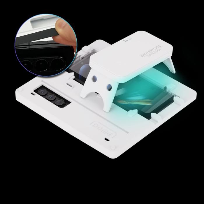 Bild 3, Whitestone Galaxy Z Fold 5 2-PACK Skärmskydd DOME UV Glass