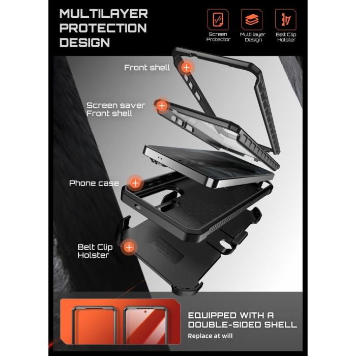 Bild 5, Supcase Galaxy S26 Ultra 2-SET Skal MagSafe Unicorn Beetle Pro
