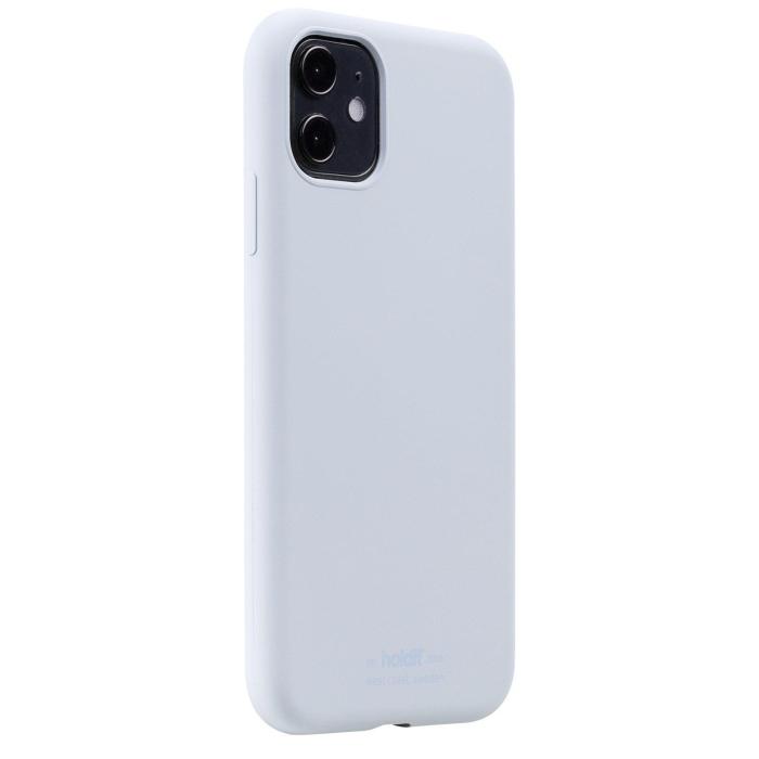 Bild 2, holdit iPhone 11/XR Mobilskal Silikon Mineral Blue