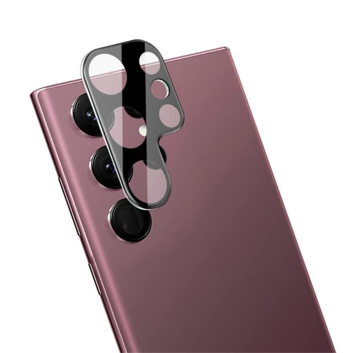 Bild 5, IMAK Galaxy S23 Ultra Linsskydd Akryl/Härdat Glas Svart