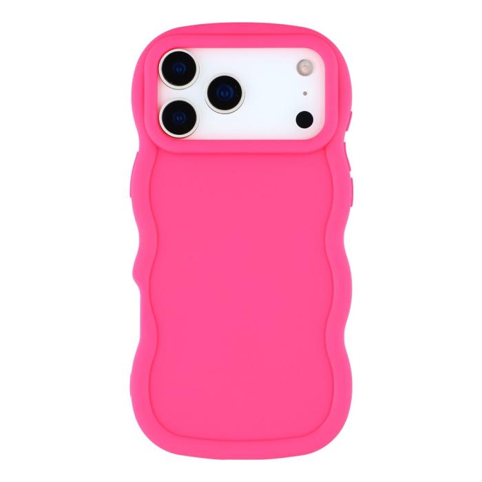 Bild 3, iPhone 17 Pro Max Mobilskal Wavy Rosa