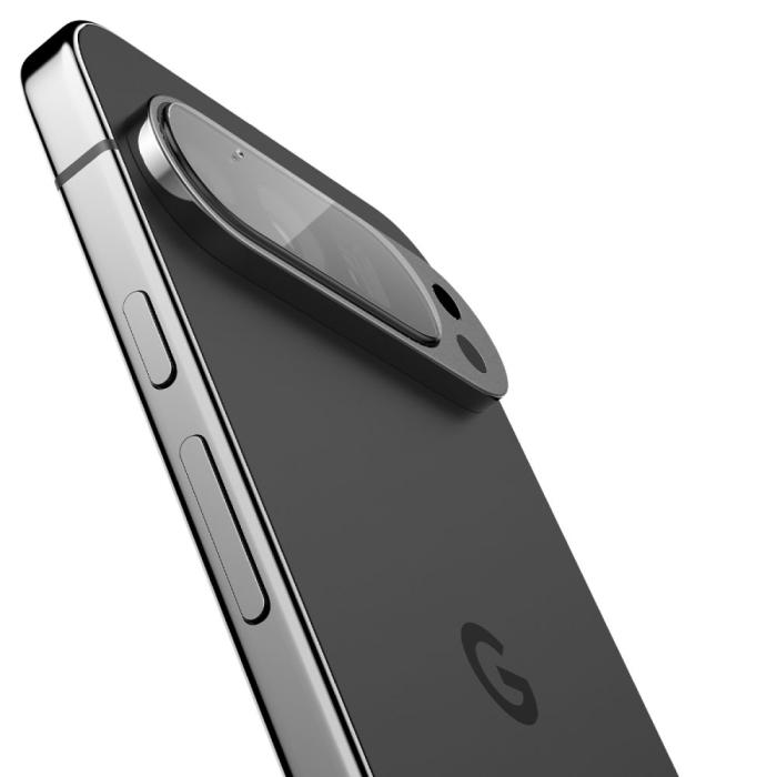 Bild 4, Spigen Googel Pixel 9 Pro 2-PACK Linsskydd Optik.tR 