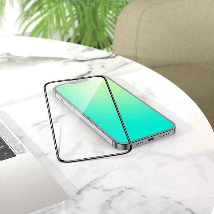 Bild 5, HOCO iPhone 14 Plus / 13 Pro Max Skärmskydd Nano 3D Heltäckande