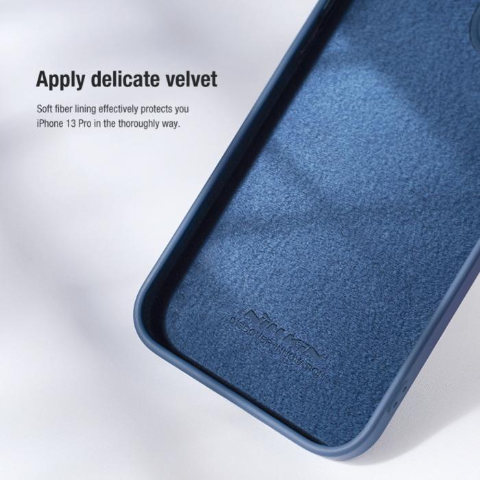 Bild 5, NILLKIN iPhone 14 Pro Max Skal CamShield Silky Liquid Svart