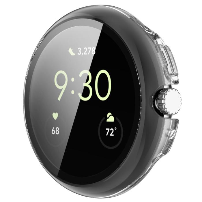Bild 4, Google Pixel Watch / Watch 2 Skal Med Härdat Glas Transparent