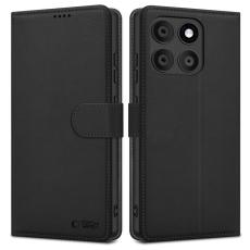 Tech-Protect Motorola Edge 60 / 60 Fusion Fodral L&auml;der Svart