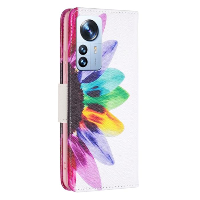 Bild 3, Xiaomi 12 Pro Fodral Med Tryck Sun Flower