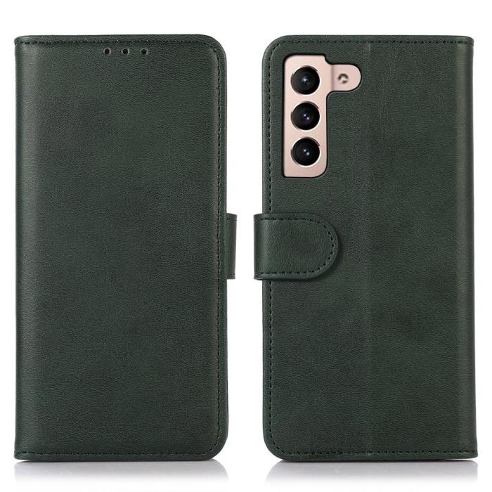 Bild 1, Samsung Galaxy S23 Fodral Läder Grön