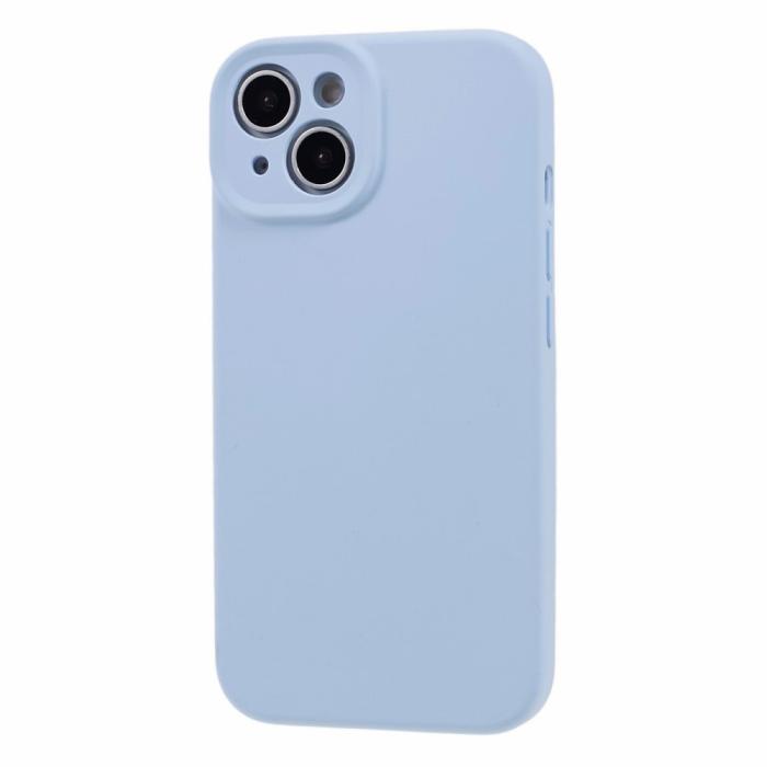 Bild 3, iPhone 15 Plus Skal Liquid Silikon Cyan