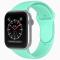 Apple Watch 38/40/41 mm Silikon Armband (M/L) Mintgrön