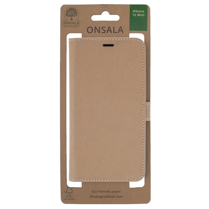 Bild 2, ONSALA iPhone 12 Mini Fodral ECO Sand