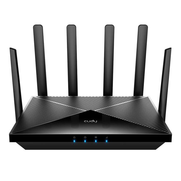Bild 1, Cudy 4G Router LT12 Cat 12 AC1200 Gigabit Dual-SIM Svart