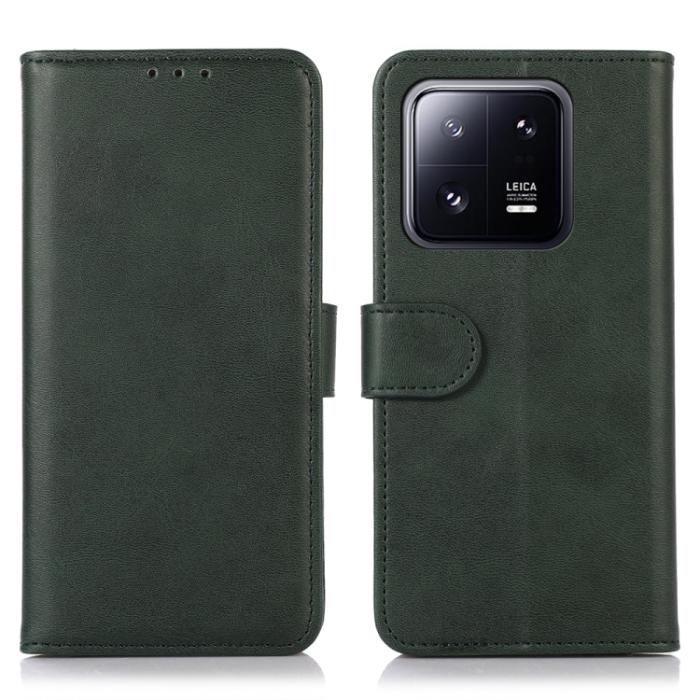 Bild 1, Xiaomi 13 Pro 5G Fodral Läder Grön